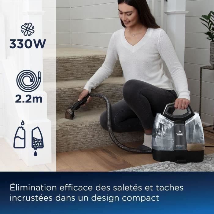 Bissell spot clean plus 3724n - Detach, clean and aspire - light and compact - Tube 2.20m