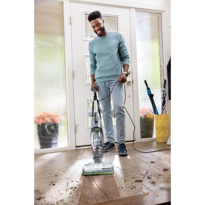 NEW BISSELL CrossWave Hydrosteam PET Select - Corded Steam Cleaner - Hard Floors & Carpets - Self-Cleaning - Floor Lighting