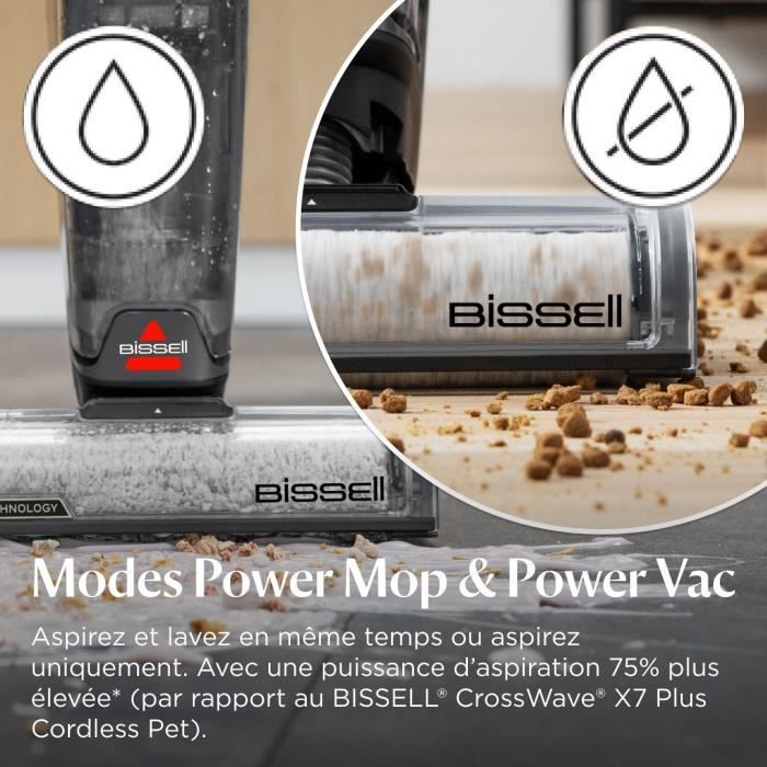 NEW BISSELL CrossWave OmniForce Edge Select - Cordless 3-in-1 Multi-Surface Cleaner