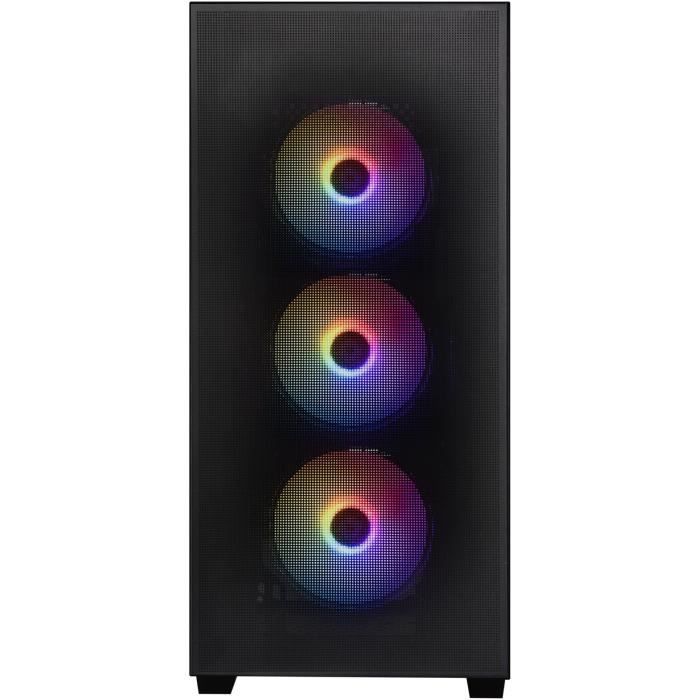 PC case - BITFENIX - Flow (Black) - Mid-tower - ATX format - Without power supply