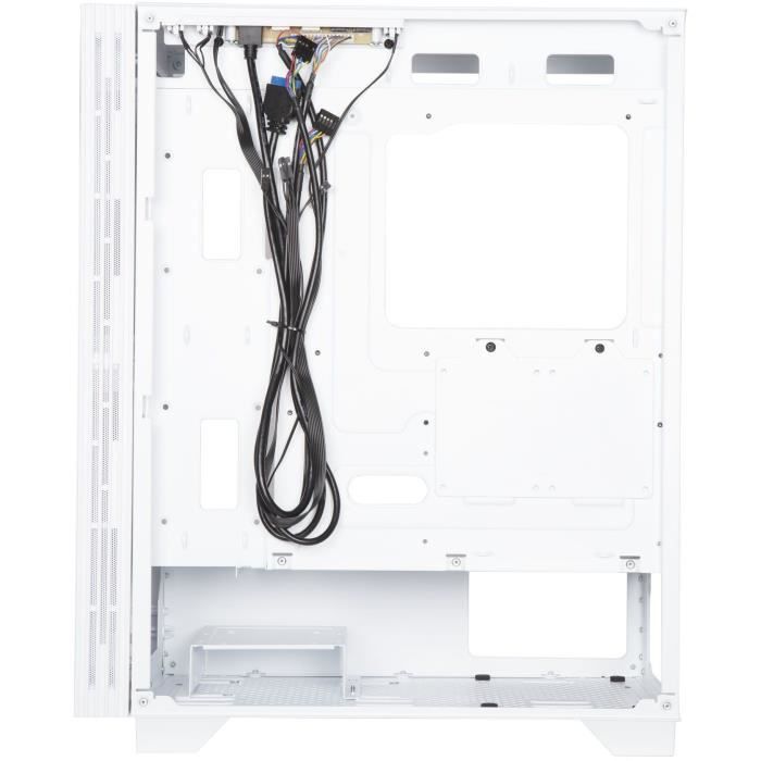 PC case - BITFENIX - Flow (White) - Mid-tower - ATX format - Without power supply