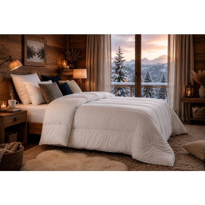 Blanreve extra hot duvet in microfiber - 140 x 200 cm - White