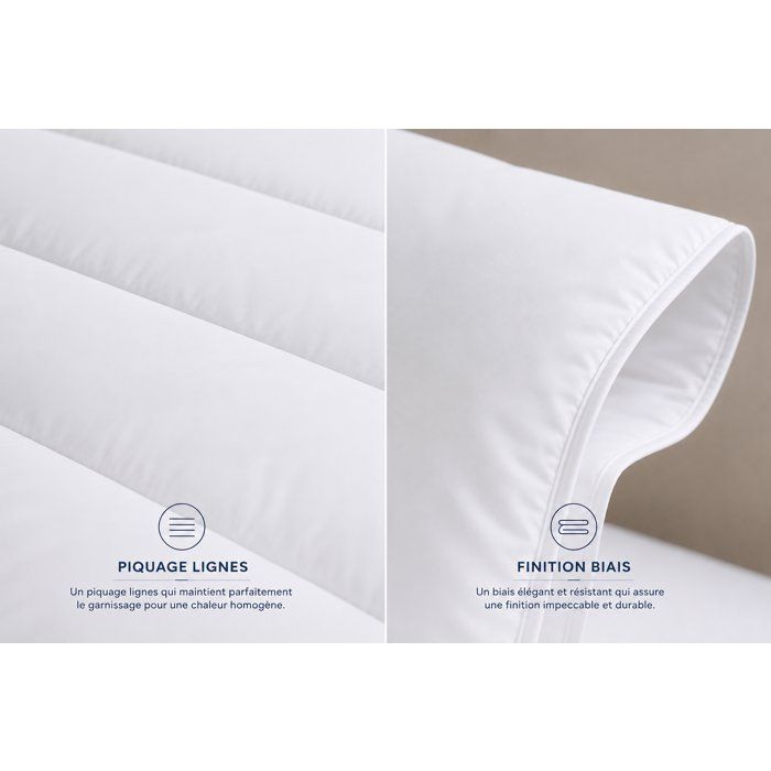 Blanreve extra hot duvet in microfiber - 140 x 200 cm - White