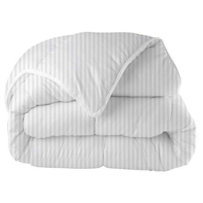 Duvet 220x240 cm BLANREVE PRESTIGE Multiprotection - 100% Polyester - 2 People - Striped Satin