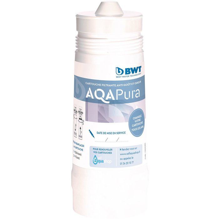 Filter - BWT - AQA PURA - Under sink filter to remove bad tastes and odors