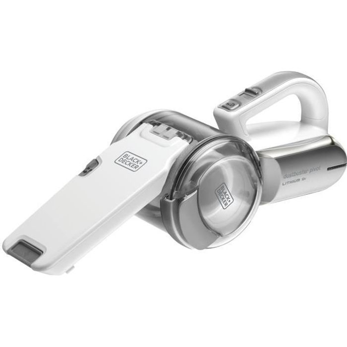 Black+Decker - PV1820L -QW - Dustbuster - Wireless hand table vacuum cleaner 18V - 35AW - Self -cleaning filter - 440 ml