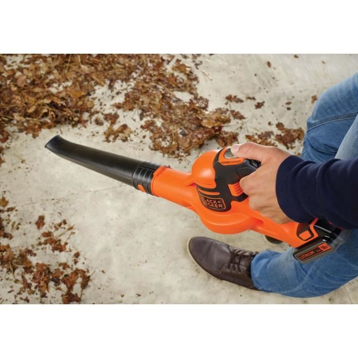 BLACK & DECKER Blower 18V - 2Ah - Wireless GWC1820PC