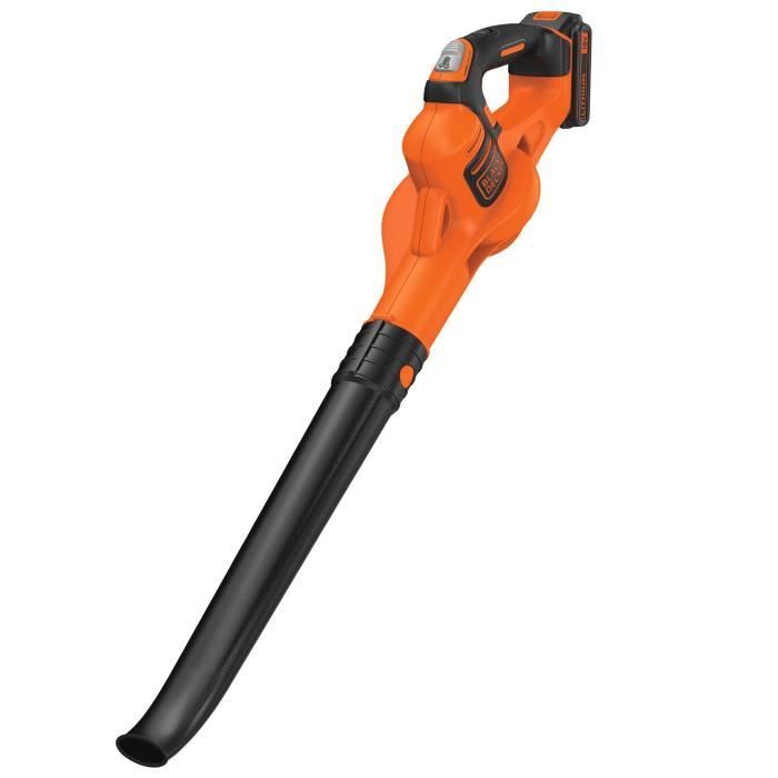 Black battery blower+Decker - GWC1820pc - 18V (delivered without battery or charger)
