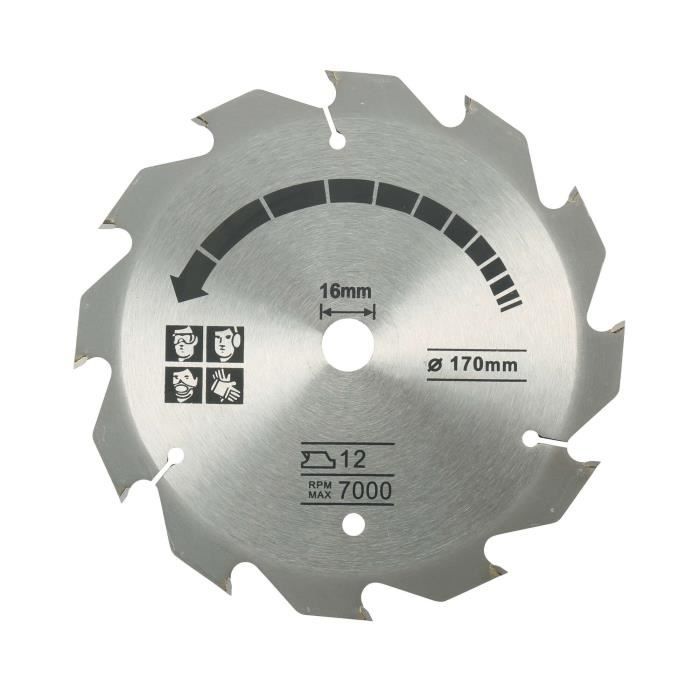 Black+Decker Circular Wire saw 1250 W CS1250LA-QS with laser aim and cutting guide, delivered with 2 blades