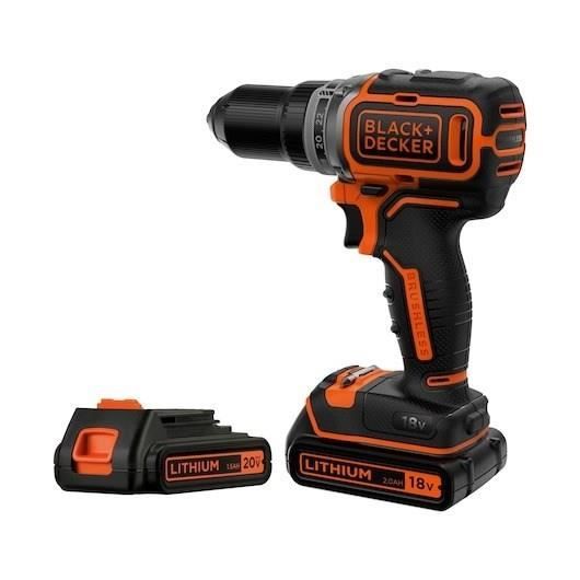 BLACK + DECKER BL186K1B2-QW 18V LITHIUM CORDLESS BRUSHLESS DRILL