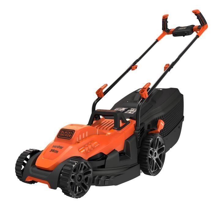 BLACK & DECKER Trimmer 34cm 1400W - Handle Bike BEMW461BH