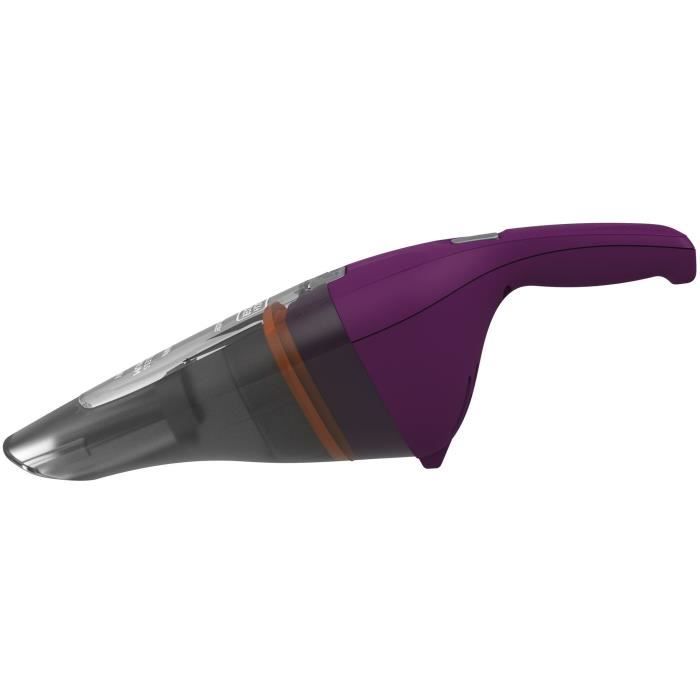 Cordless handheld vacuum cleaner - BLACK & DECKER - NVC115W-QW - 8 AW - 3.6 V 1.5 Ah - Bordeaux