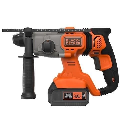 BLACK+DECKER BCD900M1K Perceuse a percussion SDS-plus sans fil 18V - 4Ah Li-ion
