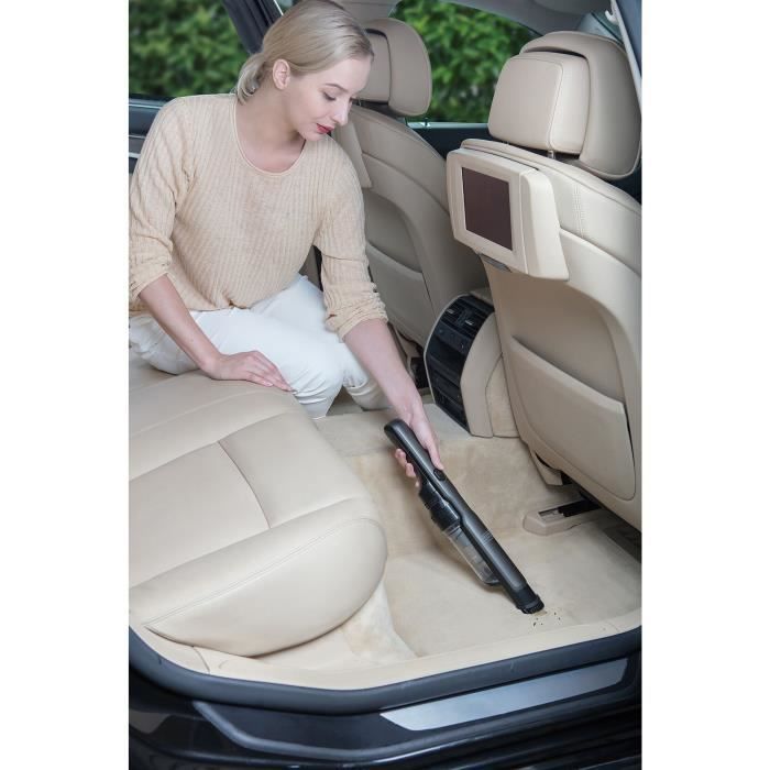 Cordless handheld vacuum cleaner - BLACK & DECKER DVC320B21-QW - 35 AW - 12 V - 2 speeds - Rose Gold