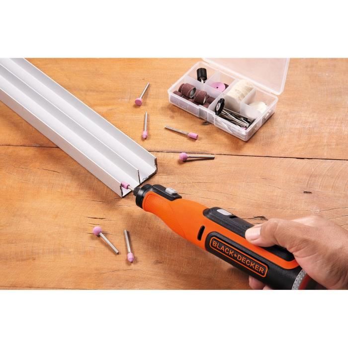 BLACK + DECKER BCRT8I-XJ CORDLESS PRECISION TOOL 7.2V - 1.5AH - MULTIFUNCTION