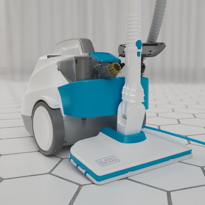 BLACK+DECKER - BHSMP2314-QS - 2300W Multifunction Steam Cleaner - Tank: 1.2L - Cable: 8m - 14 accessories