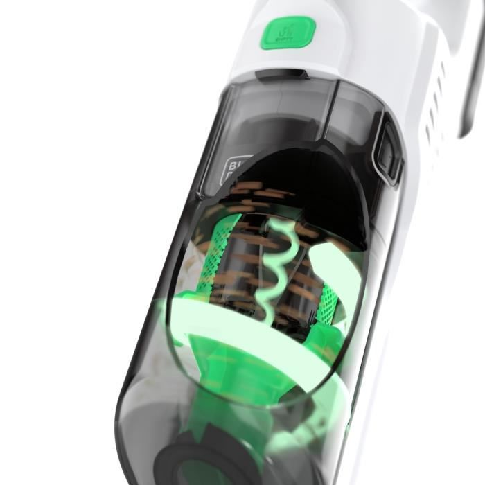 Multifunction stick vacuum cleaner - BLACK & DECKER - REVSV18D1-QW - 36 AW - 18V 2.0 Ah - White