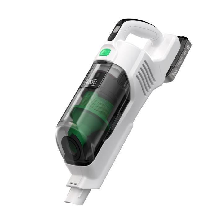 Multifunction stick vacuum cleaner - BLACK & DECKER - REVSV18D1-QW - 36 AW - 18V 2.0 Ah - White