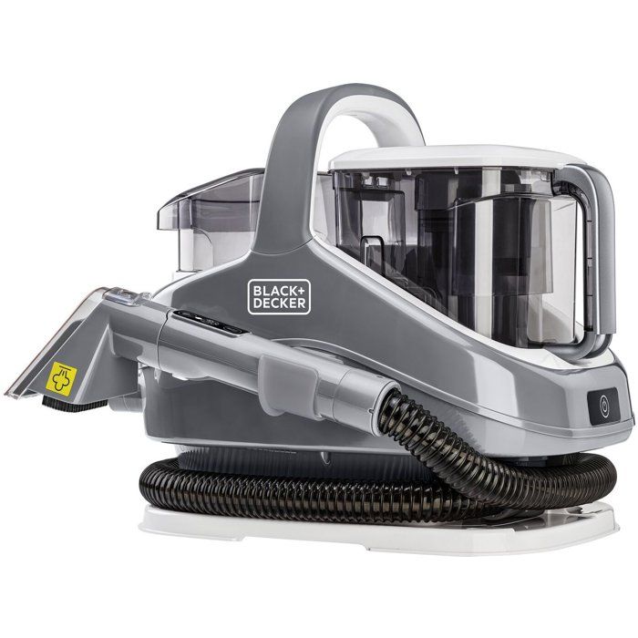 Shampouineuse multi-surfaces 3 en 1 - BLACK & DECKER - BHSC1350CHS-QS - 1300 W - Fonction vapeur - Double réservoir