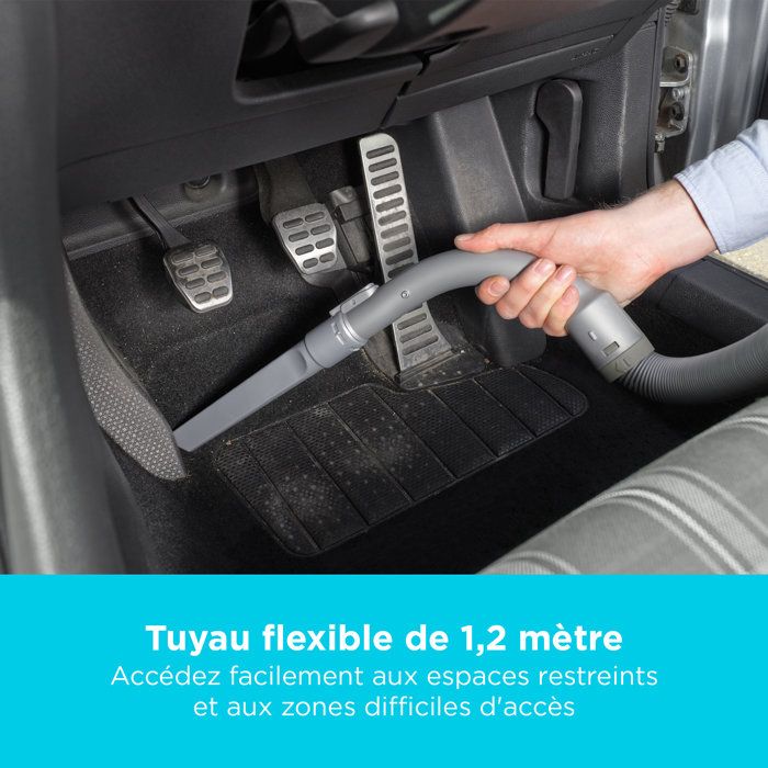 Black+Decker - PD1200AV -XJ - Dustbuster Flexi Auto 12V - Hand vacuum cleaner - Car connection - Cyclonic action