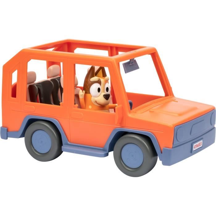 Bluey's Car - BLUEY - Family vehicle with Chilli figure and accessories