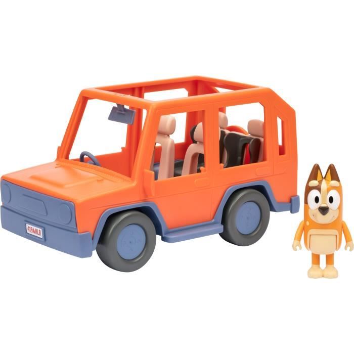 Bluey's Car - BLUEY - Family vehicle with Chilli figure and accessories