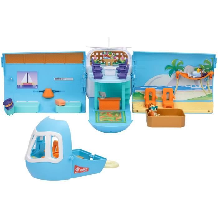 Bluey's Plane - BLUEY - Transformable playset with figures and accessories
