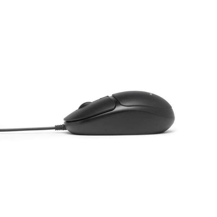 Wired mouse - BLUESTORK - OFFICE 10 - PC / Mac - Black