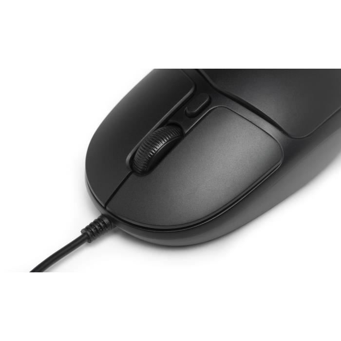 Wired mouse - BLUESTORK - OFFICE 10 - PC / Mac - Black