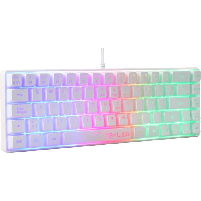 2 in 1 Gamer Pack - THE G-LAB - COMBO HYDRO - Wired Mouse - Wired Keyboard