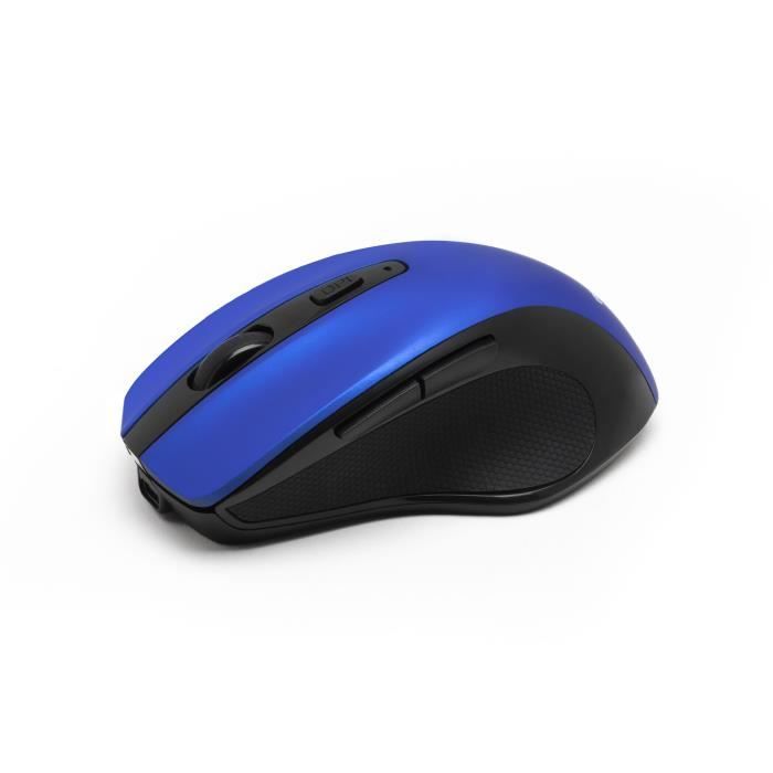 Wireless Mouse - BLUESTORK - OFFICE 75 - Rechargeable - PC/MAC - Blue