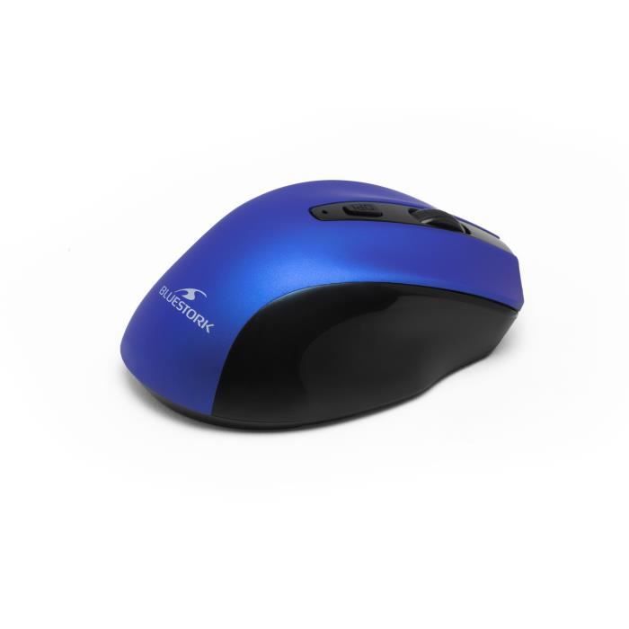 Wireless Mouse - BLUESTORK - OFFICE 75 - Rechargeable - PC/MAC - Blue