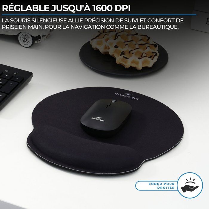 Pack clavier souris sans fil - ULTRA FIN - BLUESTORK - PACK-WL-OFFSLIM/FR - AZERTY