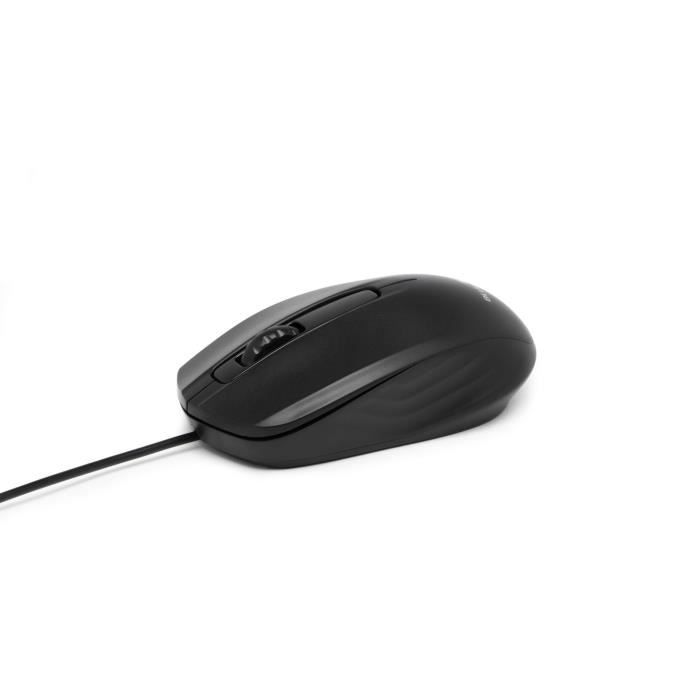 Keyboard Mouse Pack - BLUESTORK - MEDIA OFFICE - Wired - Azerty - Windows Compatible - Black