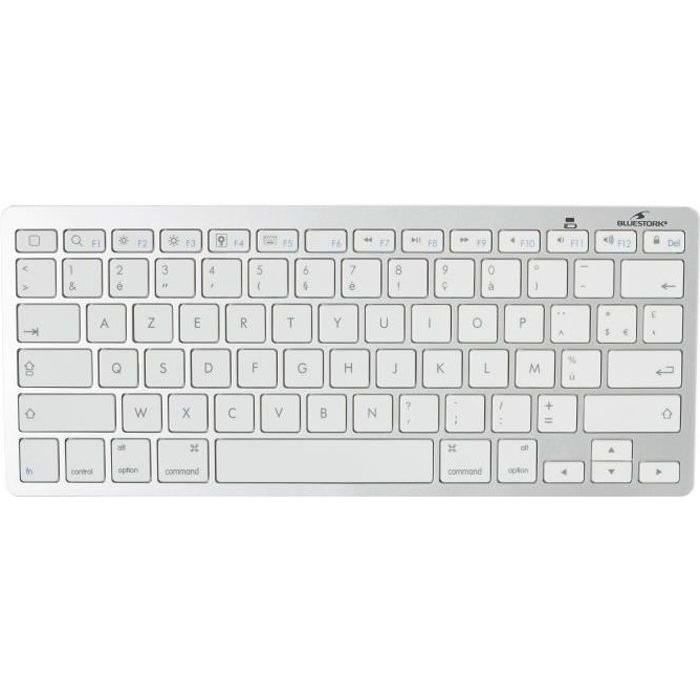 Blutooth keyboard - BLUESTORK - compatible with MAC, PC and tablet - - KB-MINI-MAC / FR
