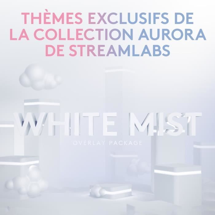 USB microphone - Blue Yeti Premium - For recording, streaming, gaming, podcast on PC or Mac - White White Mist