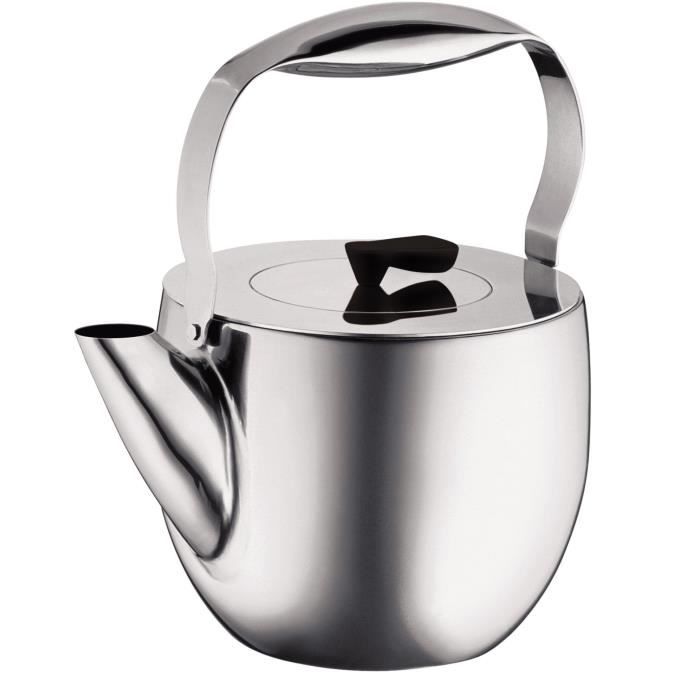 French press teapot - BODUM - Columbia - Stainless steel filter - 1.5 l - Matte