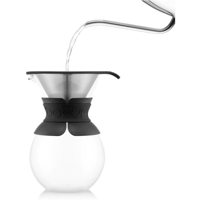 To over - Bodum coffee maker, permanent stainless steel mesh filter, 1.0 l, 8 cups