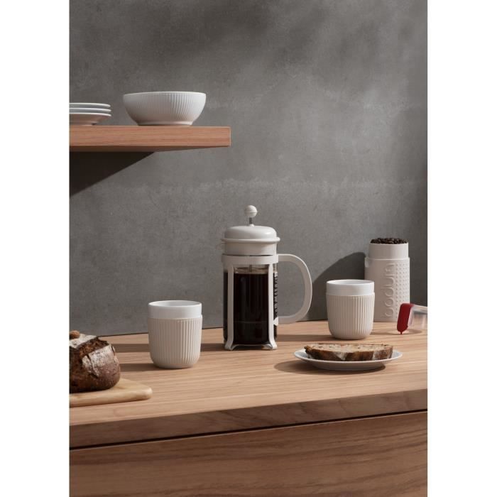 Bodum 1908-913 - COFFEE MAKER - JAVA French Press Coffee Maker White 1 L