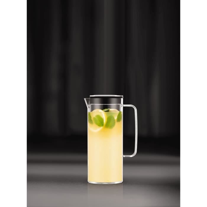 Plastic Infuser Pitcher - BODUM - Melior - Lid - 1.2 l - Transparent
