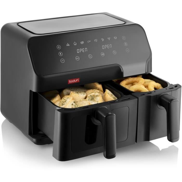 Oil-free fryer - BODUM - 4.5L - 1500 W - Black