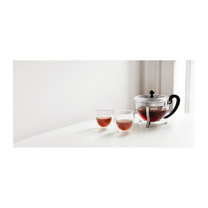 BODUM CHAMBORD Teapot with 1.3L gray sieve