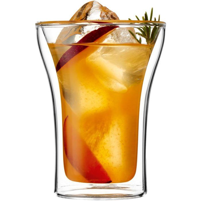 BODUM ASSAM Set of 2 double wall glasses 0.25L