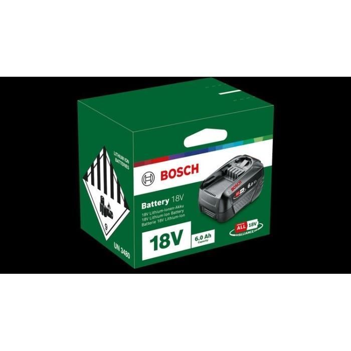 BOSCH Battery Pack - 18V 6.0Ah Battery