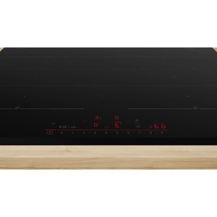 Induction hob 60cm - BOSCH SER6 - PXY63KHC1E Black - 4 burners - Home Connect