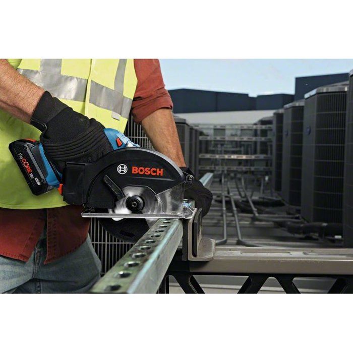 Bosch Professional GKM 18V-50 circular saw, 136mm blade diameter, without battery - 06016B8000