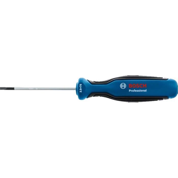 Set of 6 flat screwdrivers
