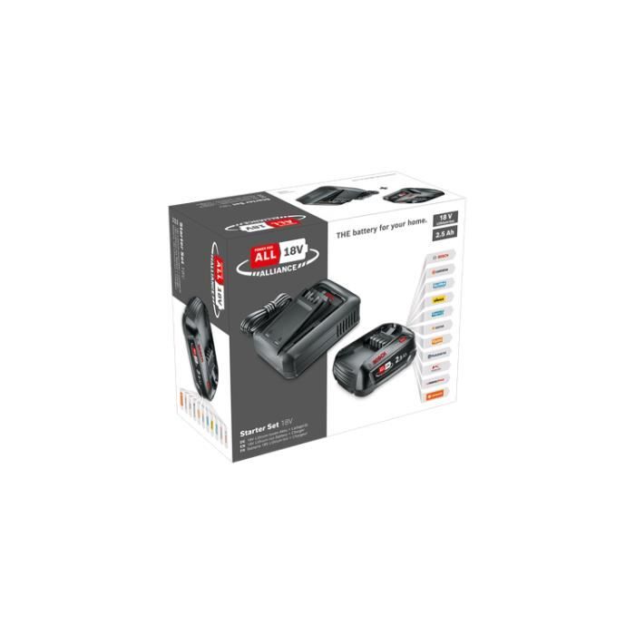Starter Set 18V (1 x 2.5Ah + AL 18V-44)