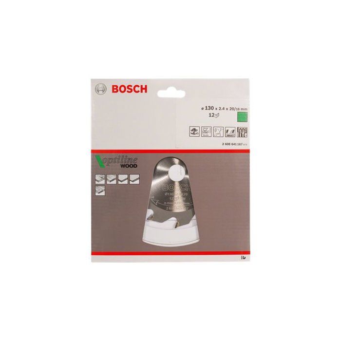 BOSCH PROFESSIONAL Carbide Circular Saw Blade 254 x 30 x 2.5mm (80 Teeth) - Wood