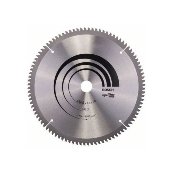 BOSCH PROFESSIONAL Carbide Circular Saw Blade 305 x 30 x 2.5mm (96 Teeth) - Wood